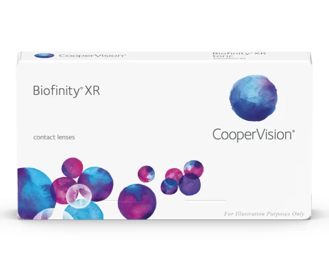 Biofinity XR For High Myopia (Minus Power) eyewear
