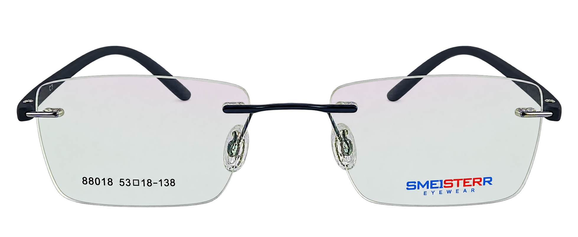 Gunmetal Rimless Frame for Men & Women eyewear