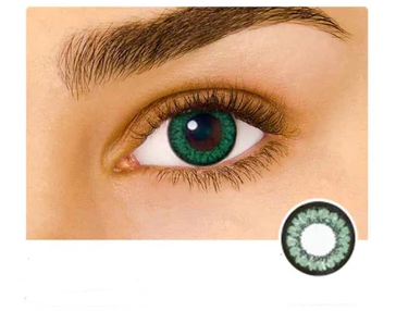 LACELLE CIRCLE GREEN eyewear