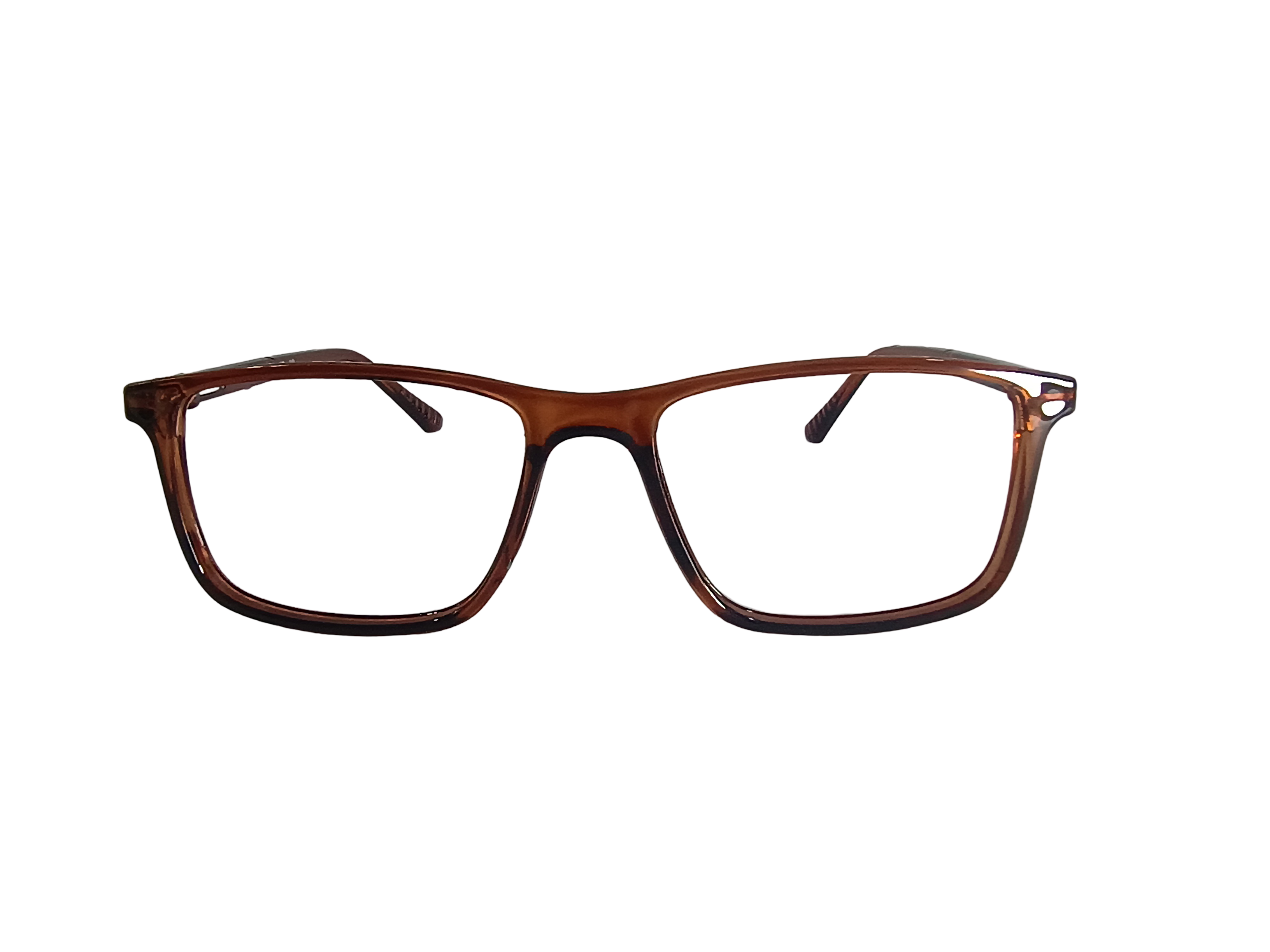 LensAura TR90 Rectangle Brown eyewear