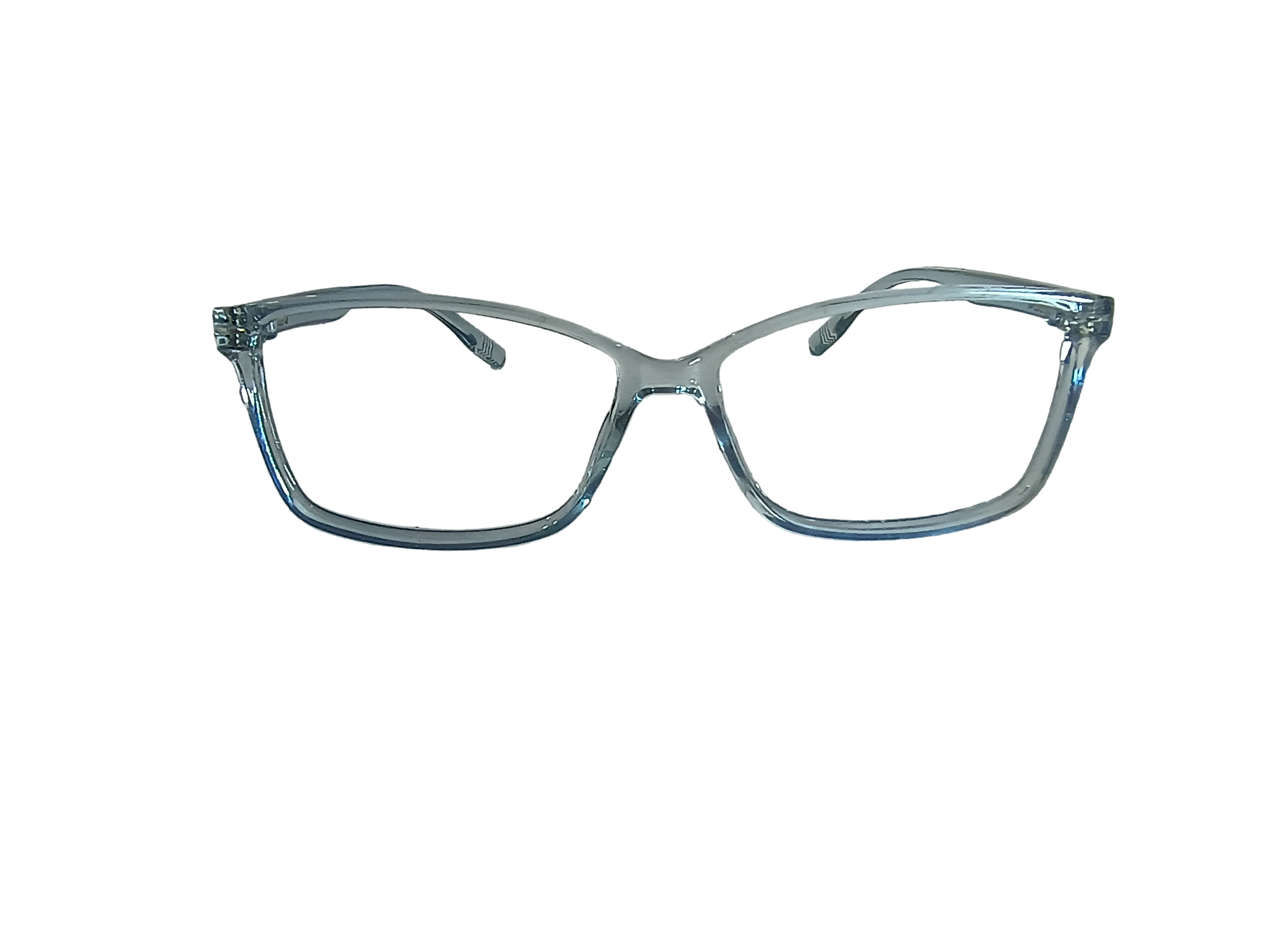 LensAura TR90 Transparent Blue CatEye eyewear